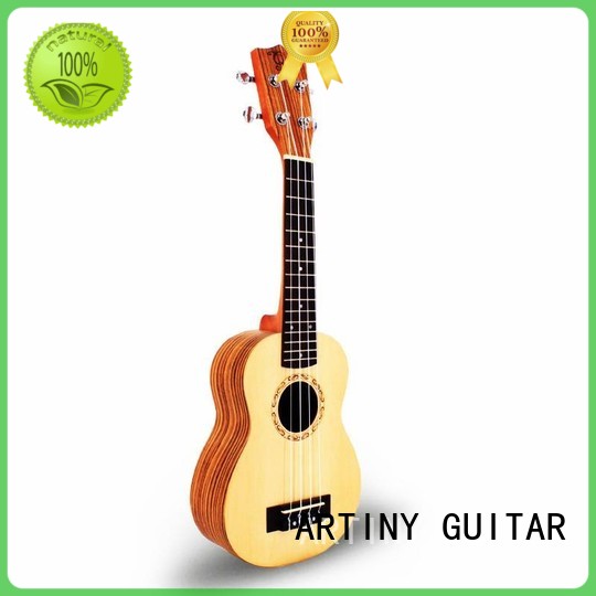 sell zebrawood janpese Artiny Brand cheap soprano ukulele supplier