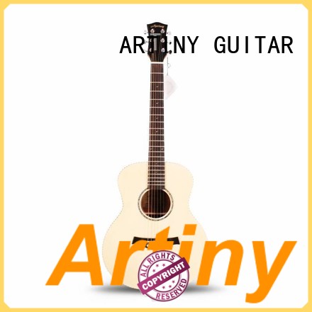 Artiny dealer pink acoustic guitar customized for teenager