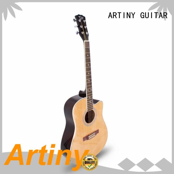 Artiny acoustic guitar brands black white folk guitar