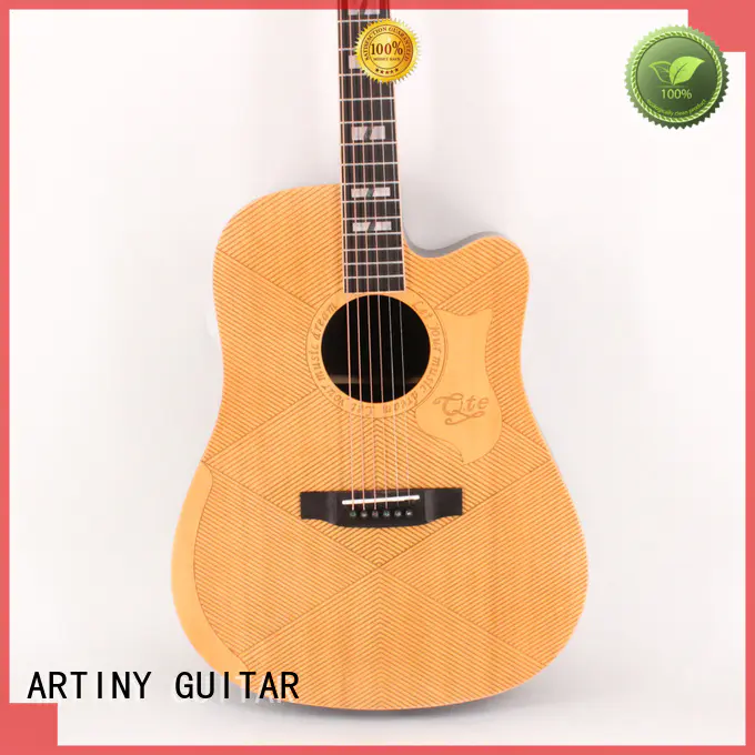 40 inch black acoustic guitar brands engrave Artiny company