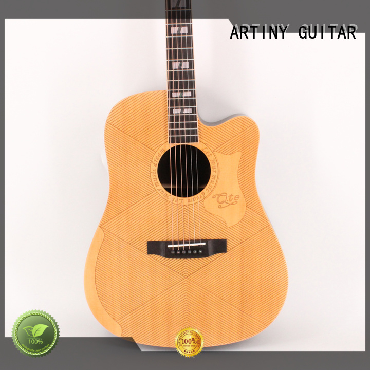 Artiny Brand linden gloss finish body acoustic guitar brands