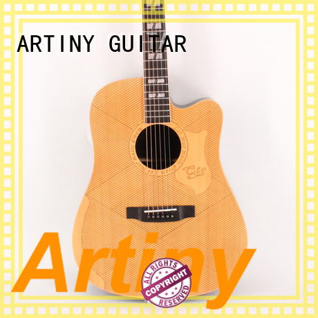 Artiny top acoustic guitars series for woman