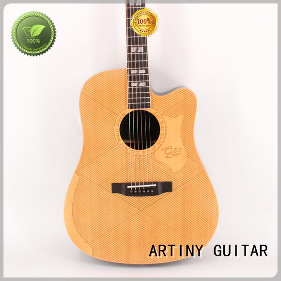 Artiny Brand bronze guitar best acoustic guitar body engrave